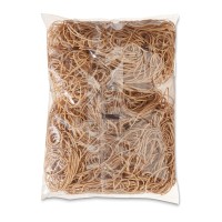Amazon Basics Rubber Bands Size 19 Natural Rubber Tan 1 lb Pack Approx. 1,250 Count